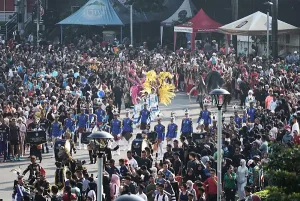 Parade Inspirasi Diri Ramaikan Car Free Day Jakarta: Semangat Perayaan Keberagaman Budaya Nusantara