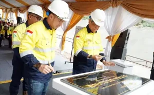 Direktur Utama BRMS Berkunjung Ke Palu Untuk Meresmikan Dimulainya Konstruksi Proyek Tambang Emas Bawah Tanah Di Lokasi River Reef