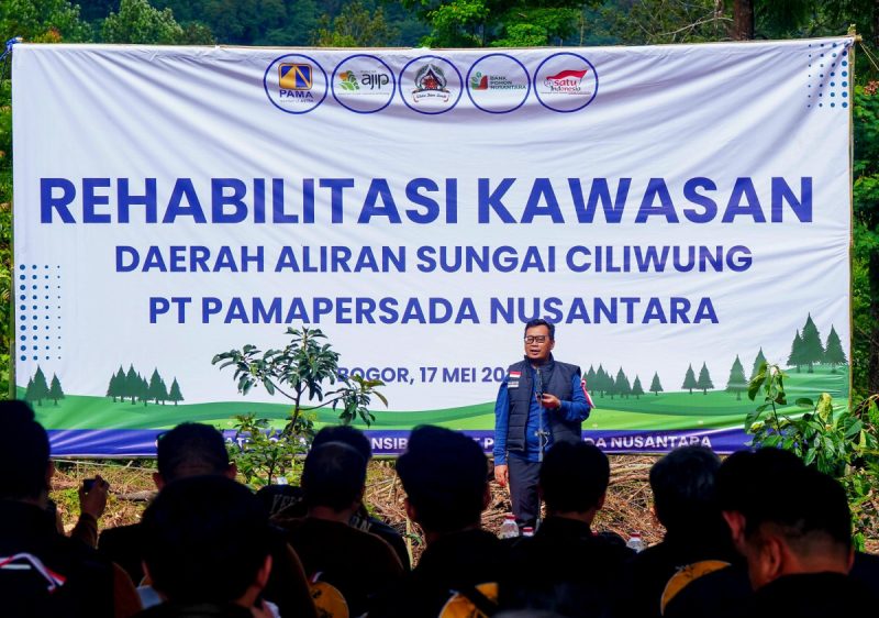 PAMA Go Green “Rehabilitasi Lahan dan Ekosistem di Kawasan Hulu DAS Ciliwung Bogor”