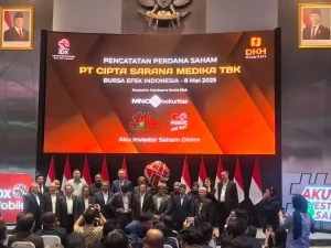 PT Cipta Sarana Medika Tbk (DKHH), Resmi Melantai Di Bursa Efek Indonesia