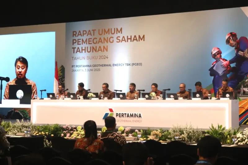 Pertamina Geothermal Energy Laporkan Kinerja Positif dalam Rapat Umum Pemegang Saham Tahunan (RUPST) Tahun Buku 2024